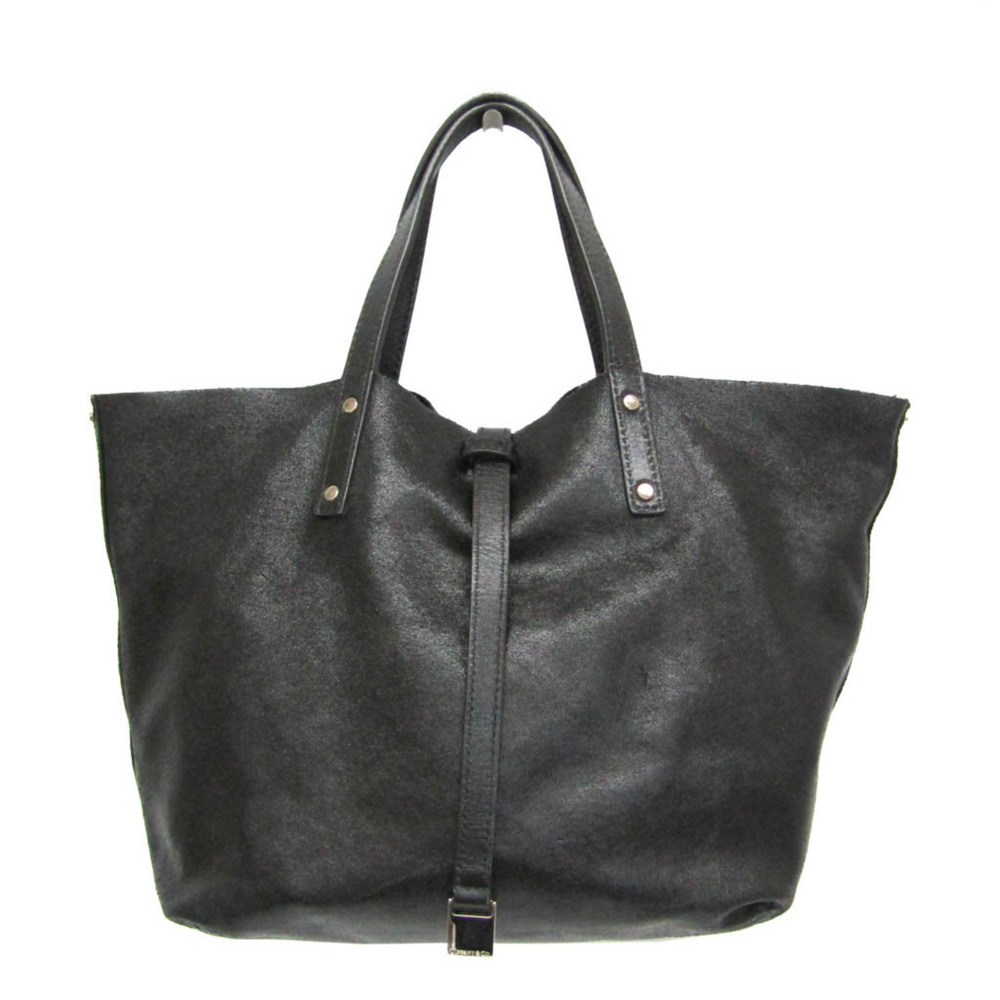 Tiffany Reversible Women's Leather,Suede Handbag Black